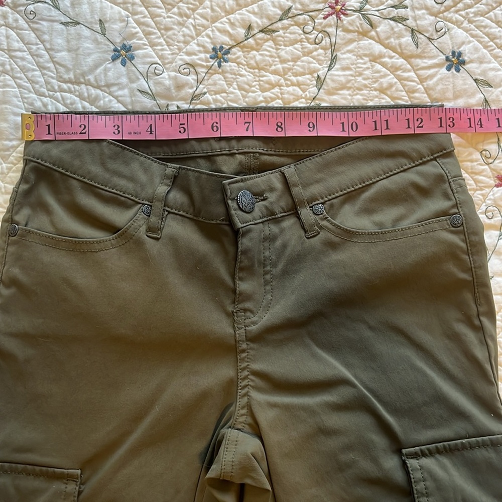 Prana Olive Slim Cargo Skinny Pants - Picture 7 of 10